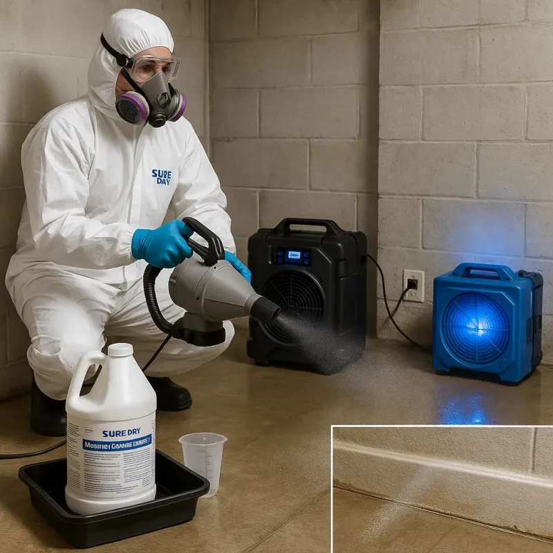 Sanitization and Odor Removal process in Jacksonville, OR